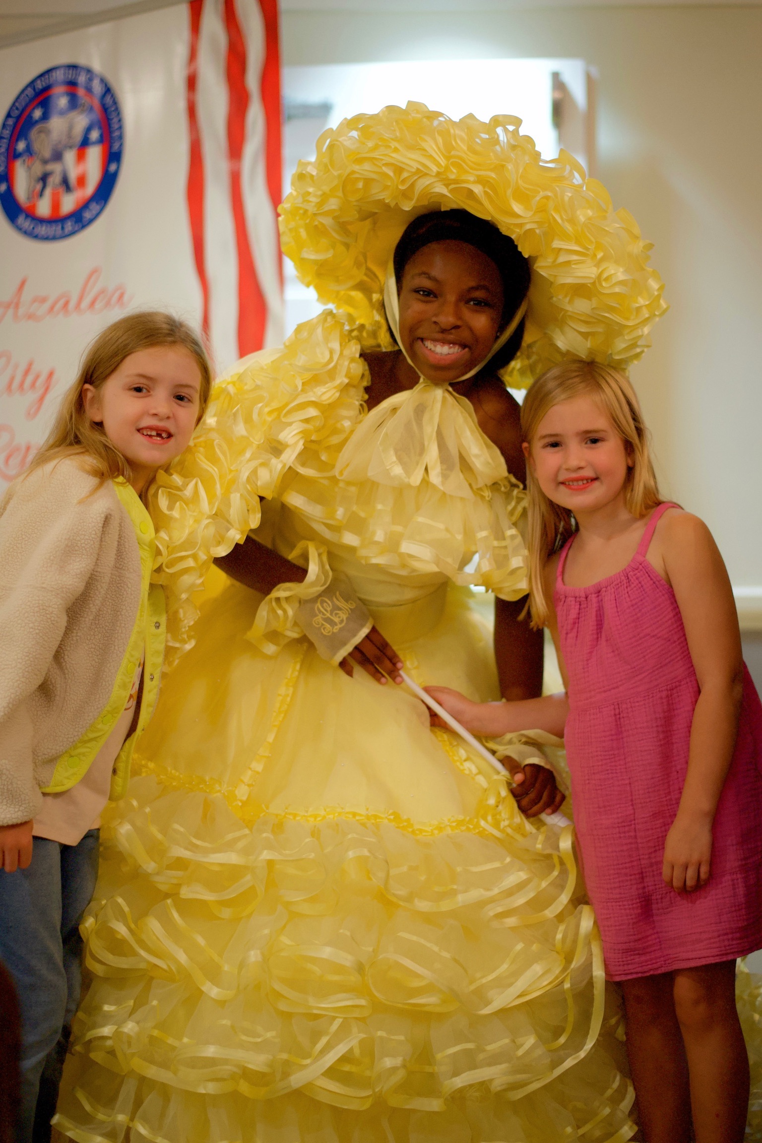 Azalea Trail Maid and kids